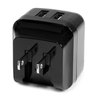 Startech.Com 2 port USB Travel Wall Charger 17W / 3.4A - 110V/220V USB2PACBK